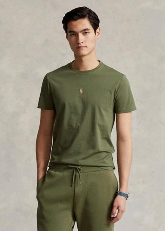 olive ralph lauren custom slim fit crewneck 1 1 330x461 - &Alpha;&nu;&delta;&rho;&iota;&kappa;ά &mu;&pi;&lambda;&omicron;&upsilon;&zeta;ά&kappa;&iota;&alpha; Olive Ralph Lauren Custom Slim Fit Crewneck