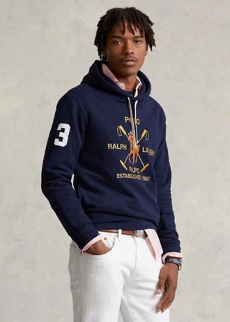 Ανδρικό φλις κουκούλα Ralph Lauren Big Polo Crest