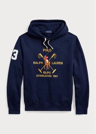 Ανδρικό φλις κουκούλα Ralph Lauren Big Polo Crest