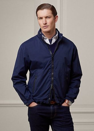 Ανδρικά μπουφάν Ralph Lauren Bryce Navy με κουκούλα