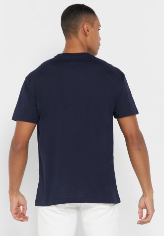 Ανδρικά μπλουζάκια με λαιμόκοψη πλήρωμα Ralph Lauren Essential Navy