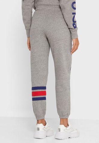 Γκρι γυναικείο λογότυπο Ralph Lauren Joggers Sweatpants
