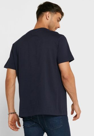 Ανδρικά μπλουζάκια με κέντημα με λογότυπο Ralph Lauren Navy