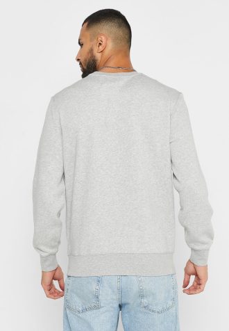 Γκρι ανδρικό φούτερ Ralph Lauren με στάμπα Polo Bear