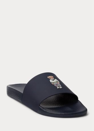 Ανδρικές παντόφλες Ralph Lauren Polo Bear Navy