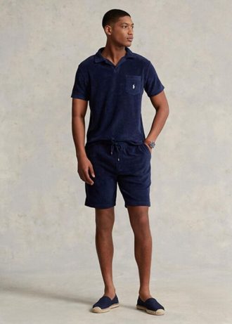 Ανδρικό σορτς με κορδόνια Ralph Lauren Terry Navy