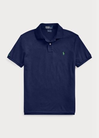 Ανδρικά μπλουζάκια πόλο Ralph Lauren The Earth Navy