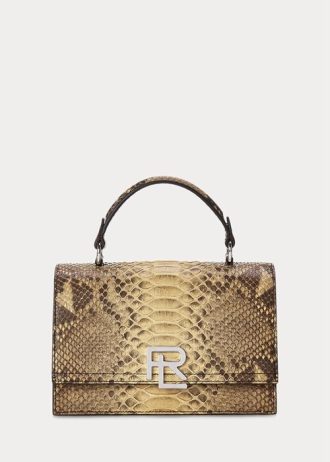 cCopper Γυναικείες τσάντες Ralph Lauren The Python RL Top Handle Crossbody